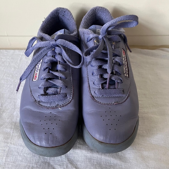 Princess Reebok Periwinkle 6.5 Women's Vintage 1980s - Picture 3 of 7